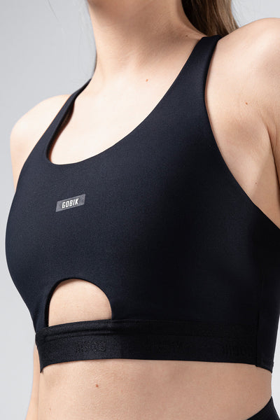 Gobik Sujetador Deportivo Crux Mujer Jet Black #4